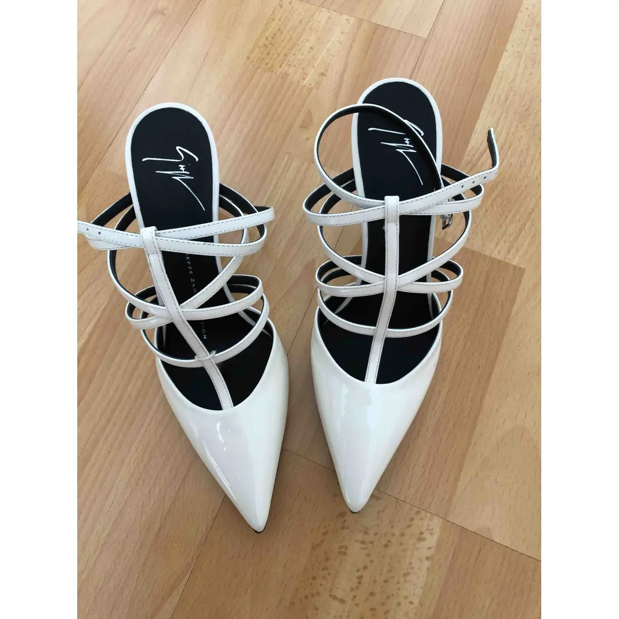 Giuseppe Zanotti Leather heels for sale