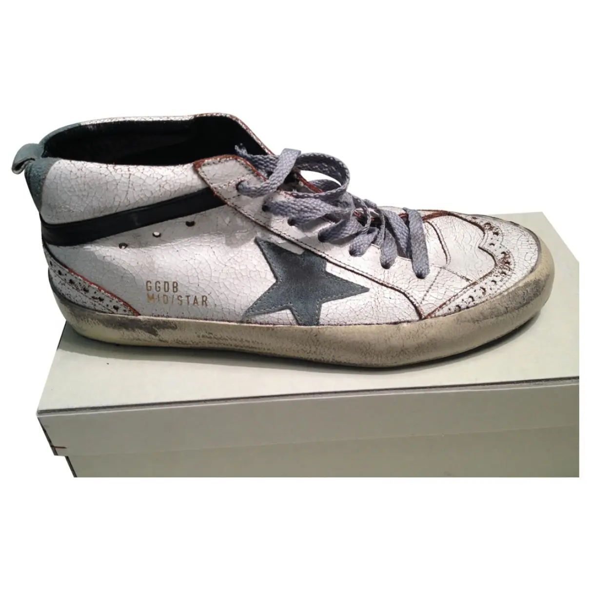 White Leather Trainers Golden Goose