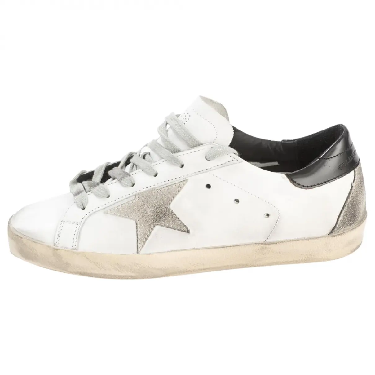 White Leather Trainers Golden Goose