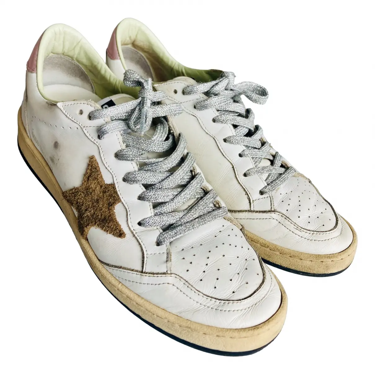 Leather trainers Golden Goose - Vintage