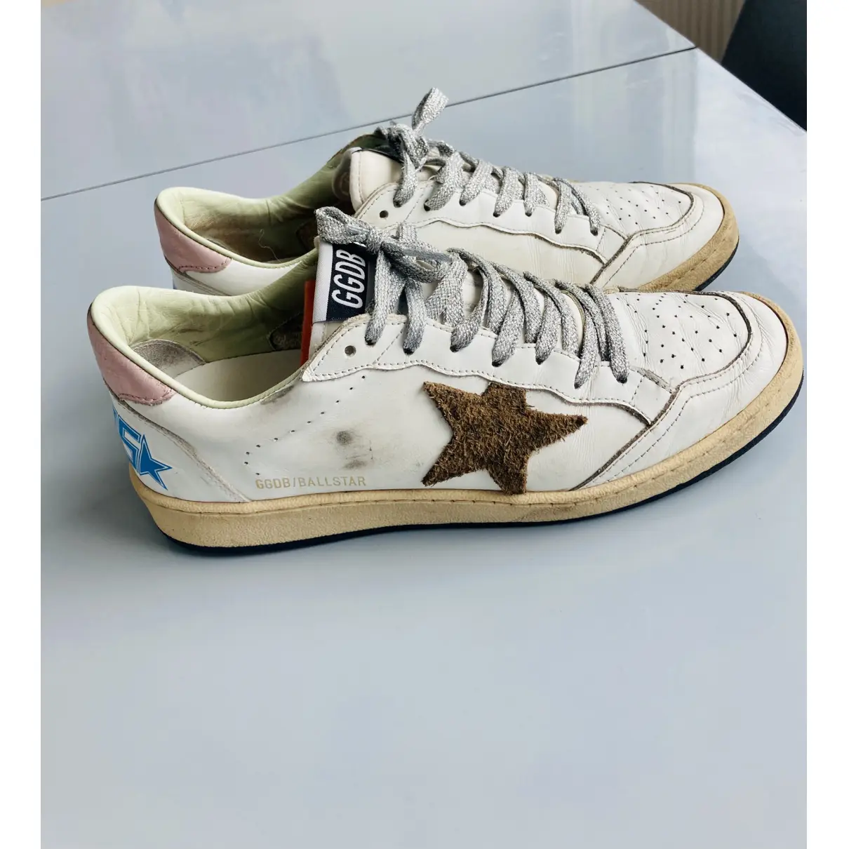 Leather trainers Golden Goose - Vintage