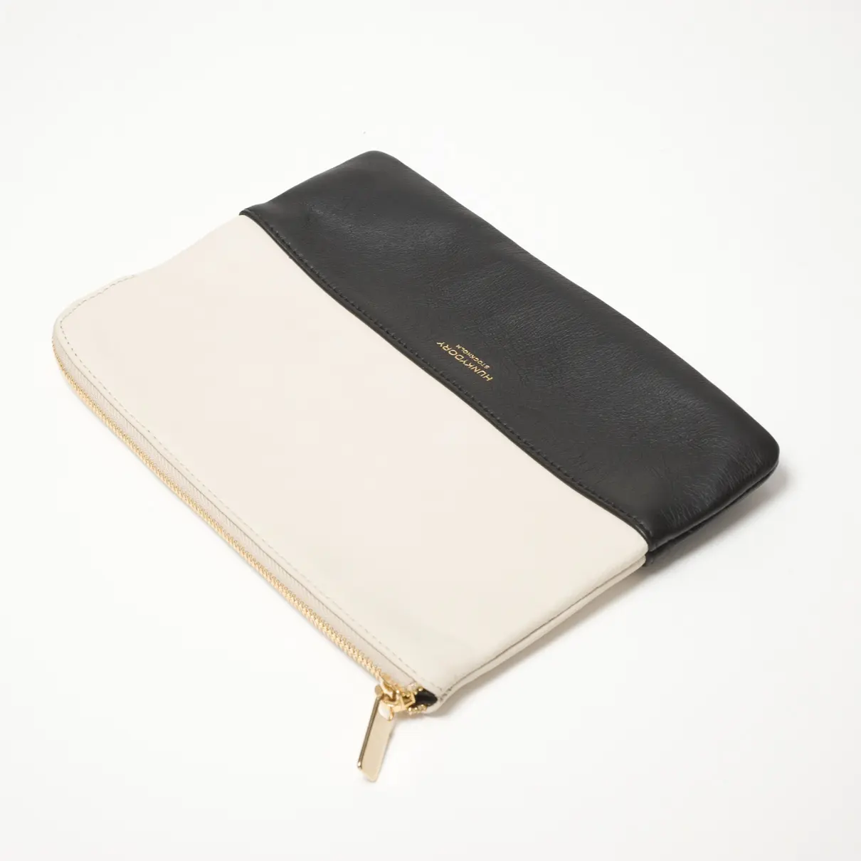 Buy Hunky Dory White Leather Clutch bag online