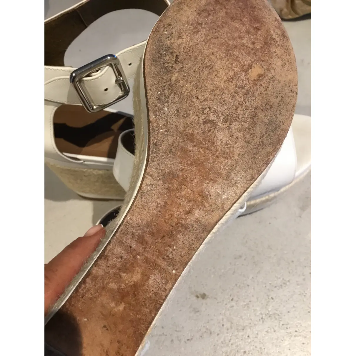 Ilana leather sandals Hermès