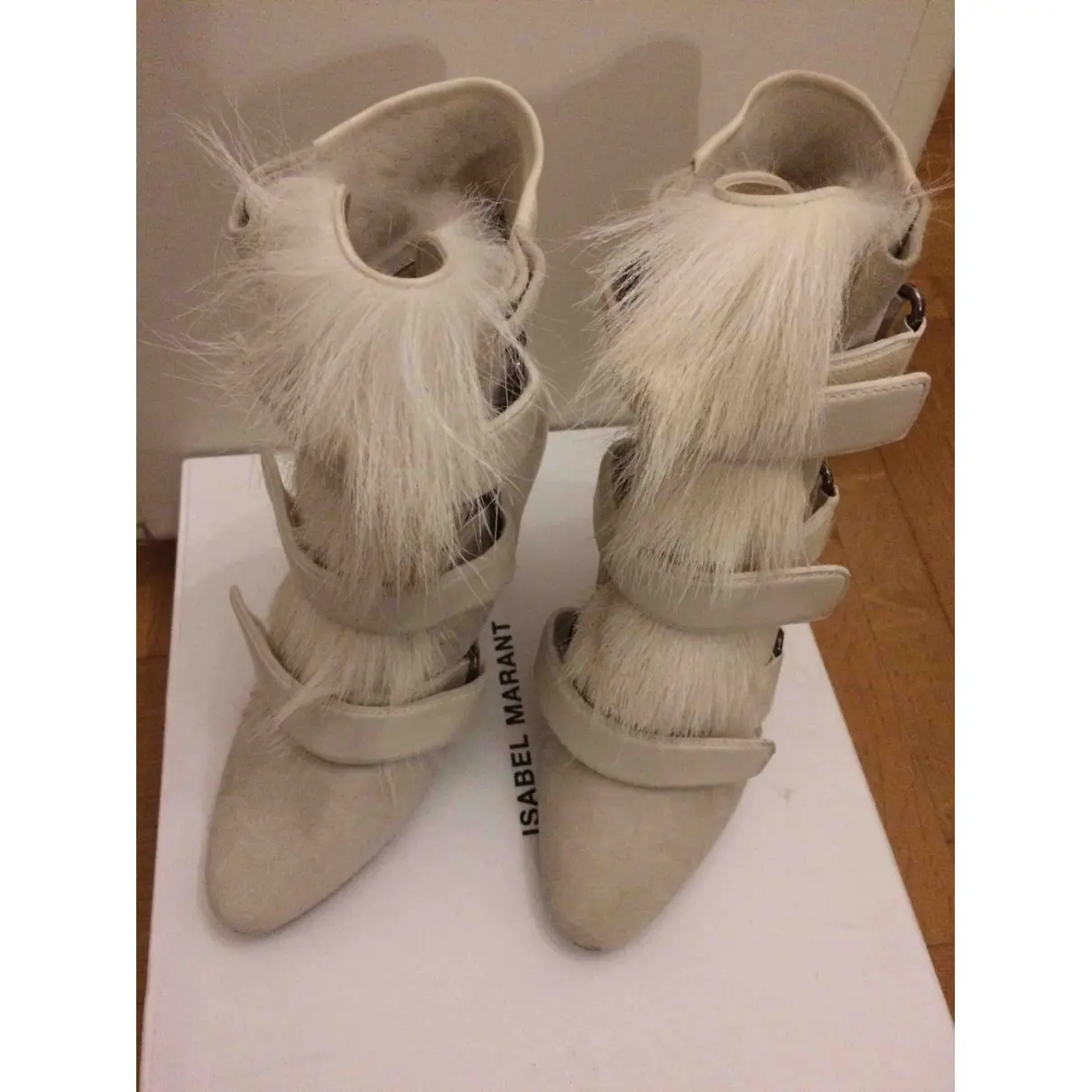 Buy Isabel Marant Leather ankle boots online