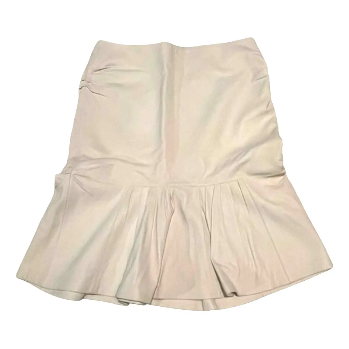 Leather mini skirt John Galliano - Vintage