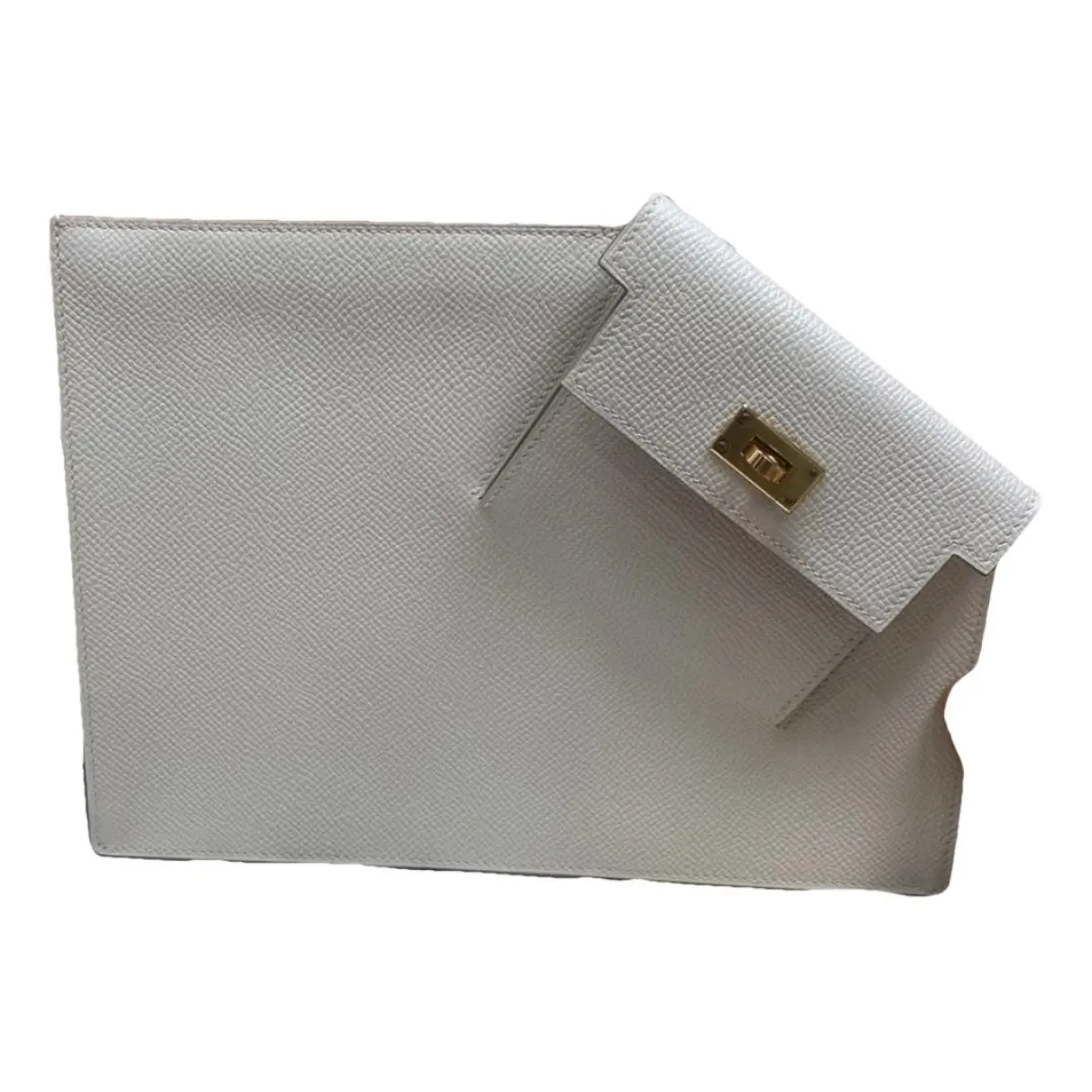Kelly Pocket To Go leather clutch bag Hermès