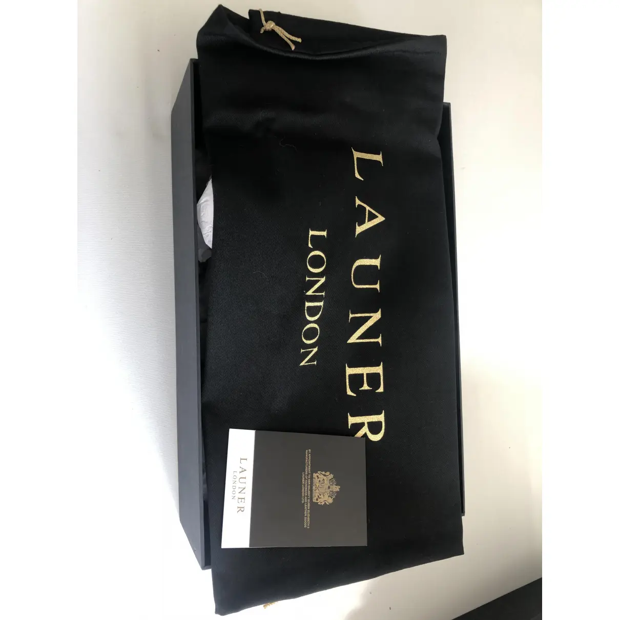 Leather mini bag Launer