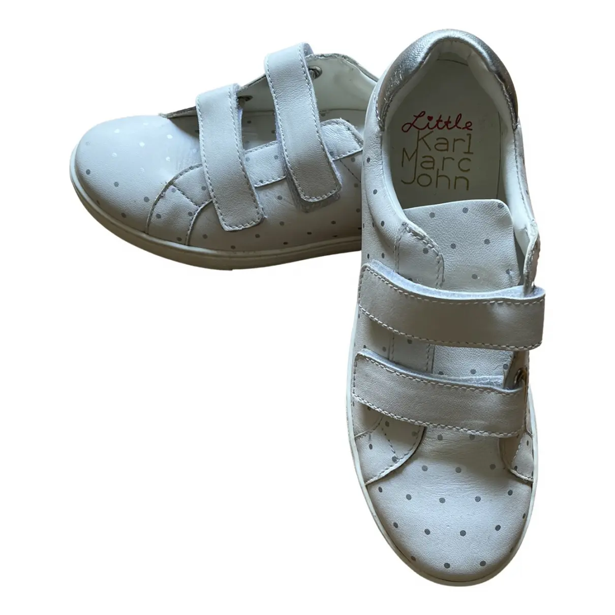 Leather trainers Little Karl Marc John