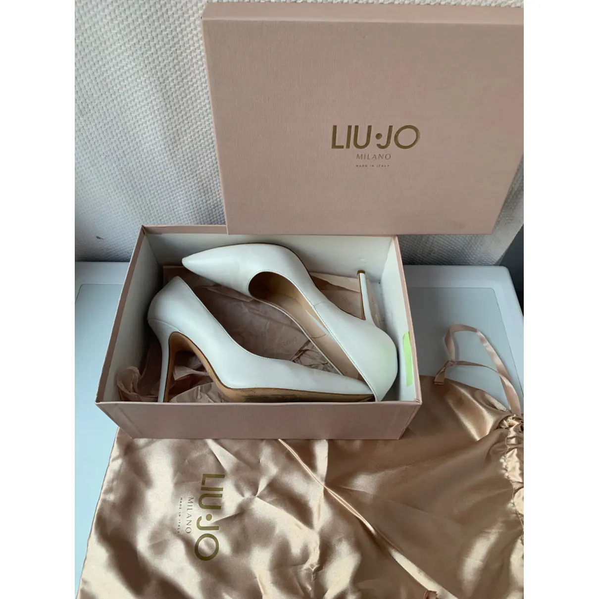 Leather heels Liu.Jo