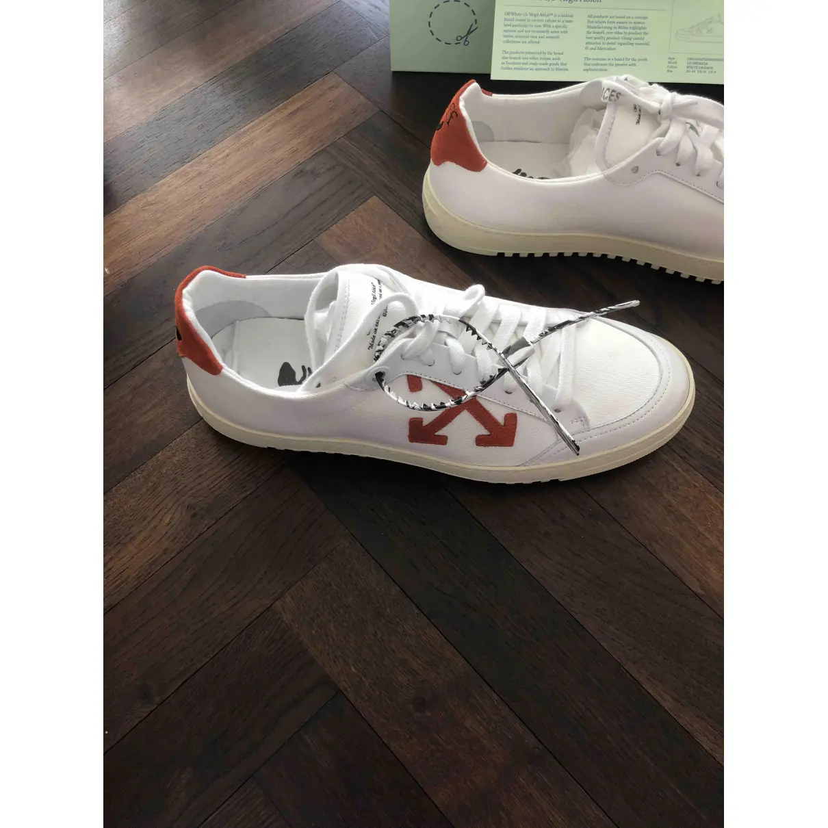 Buy Off-White Low 2.0 leather low trainers online