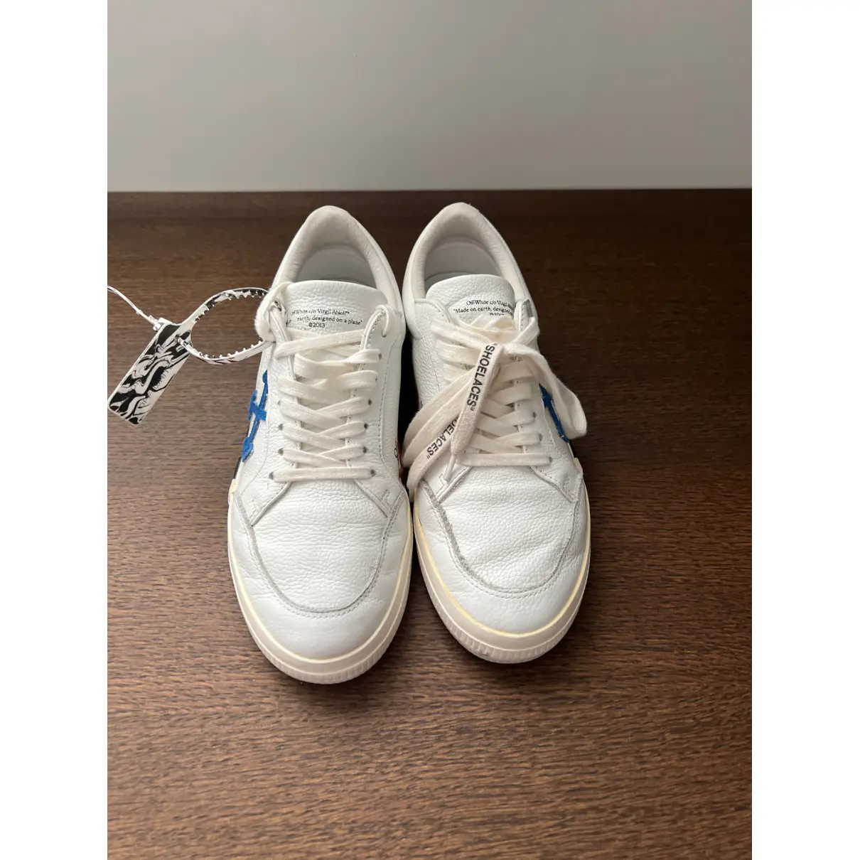 Buy Off-White Low Top leather low trainers online