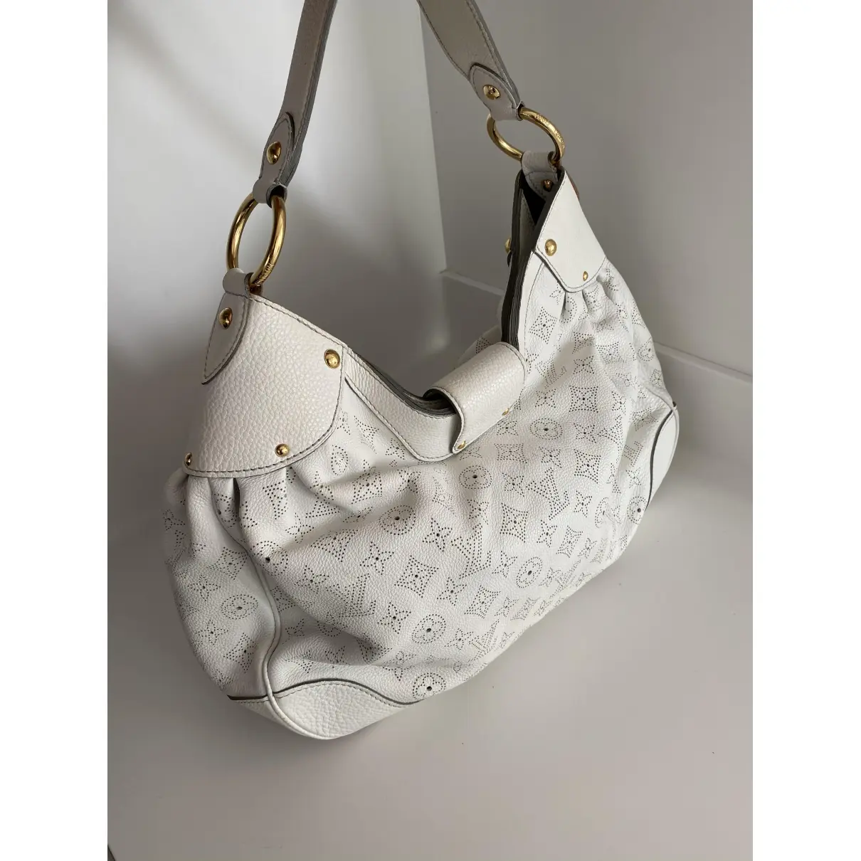 Buy Louis Vuitton Mahina leather handbag online