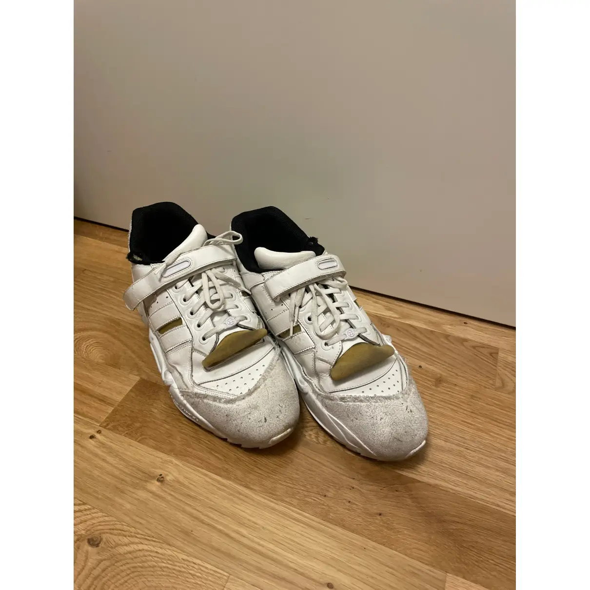 Buy Maison Martin Margiela Leather low trainers online