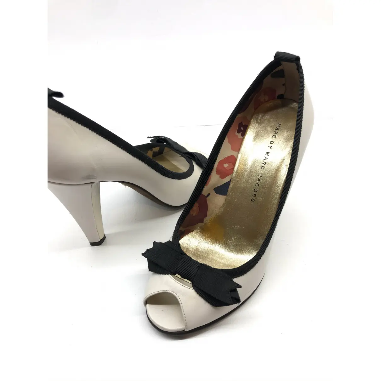 Leather heels Marc by Marc Jacobs