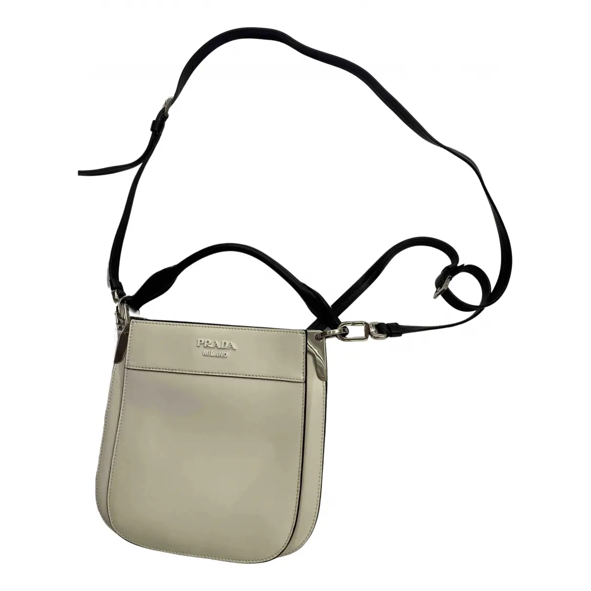 Margit leather crossbody bag Prada
