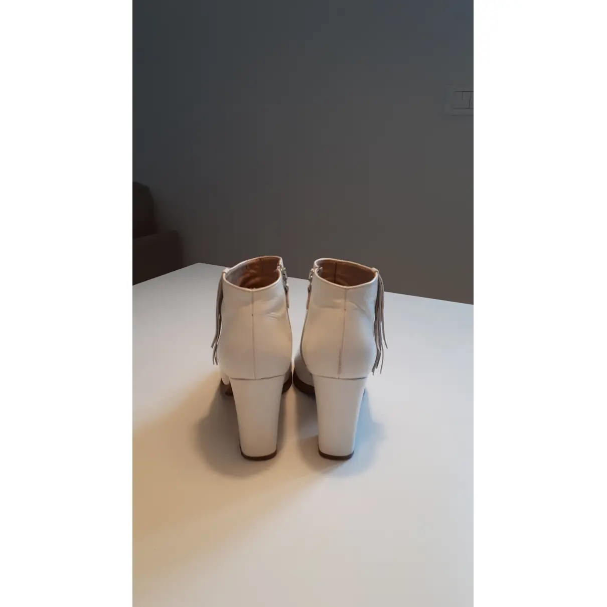 Leather ankle boots MAURO LEONE