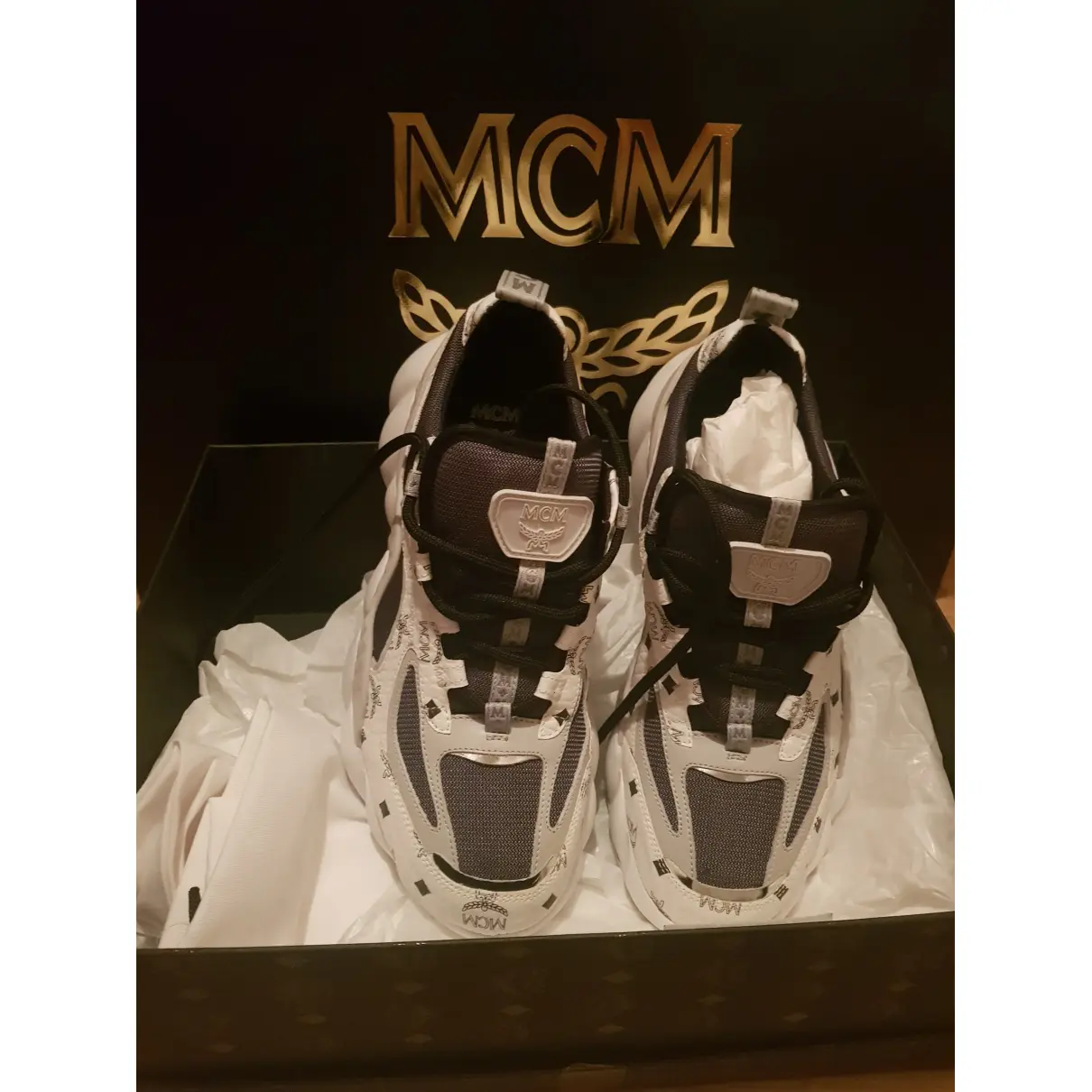 Buy MCM Leather trainers online
