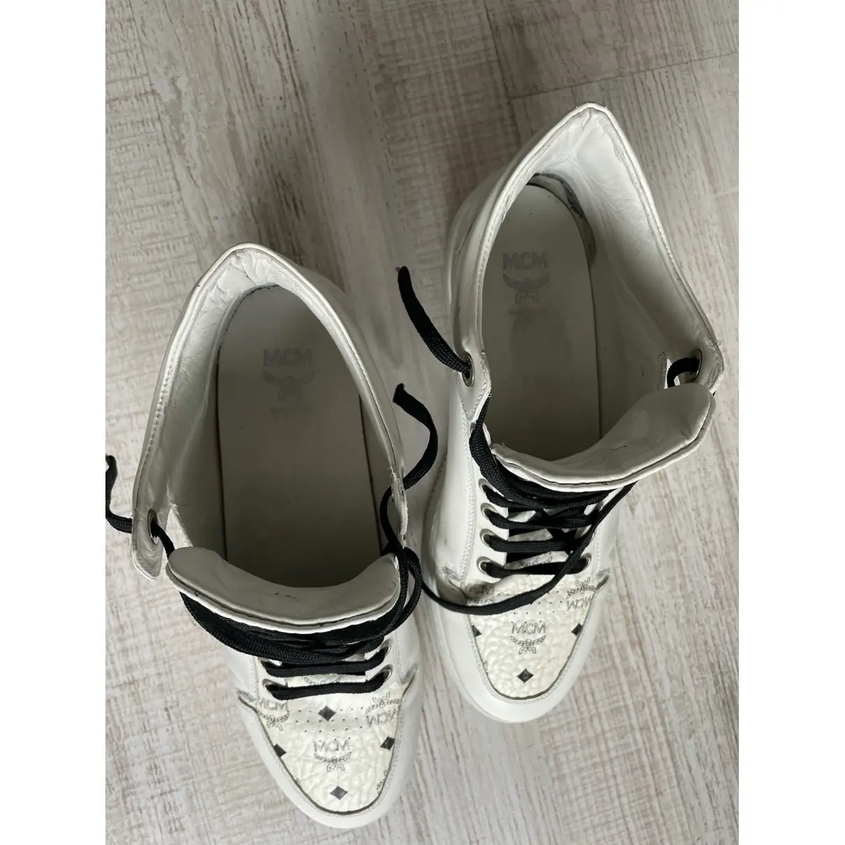 Buy MCM Leather trainers online
