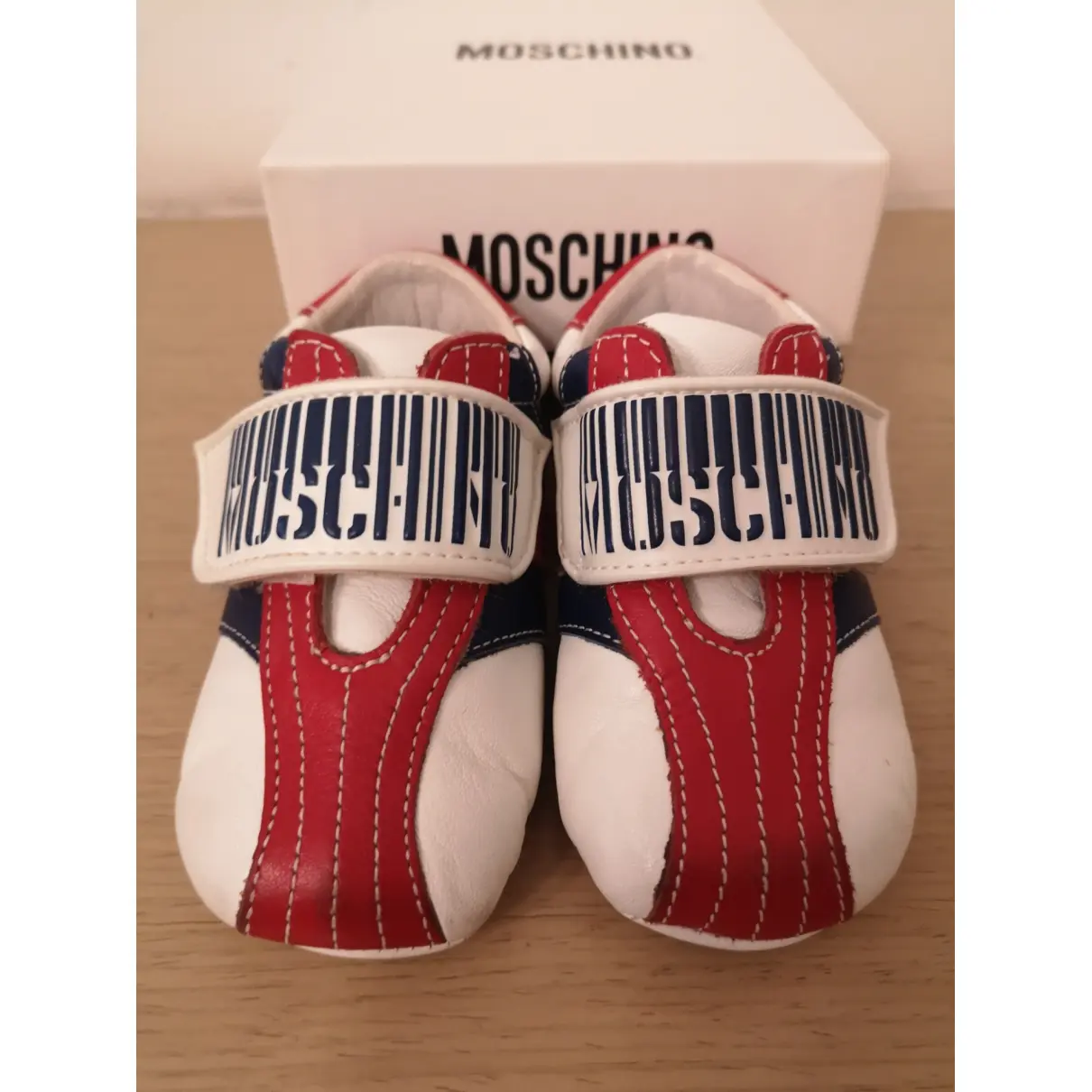 Buy Moschino Love Leather first shoes online