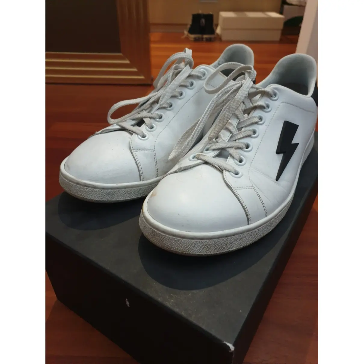Neil Barrett Leather low trainers for sale