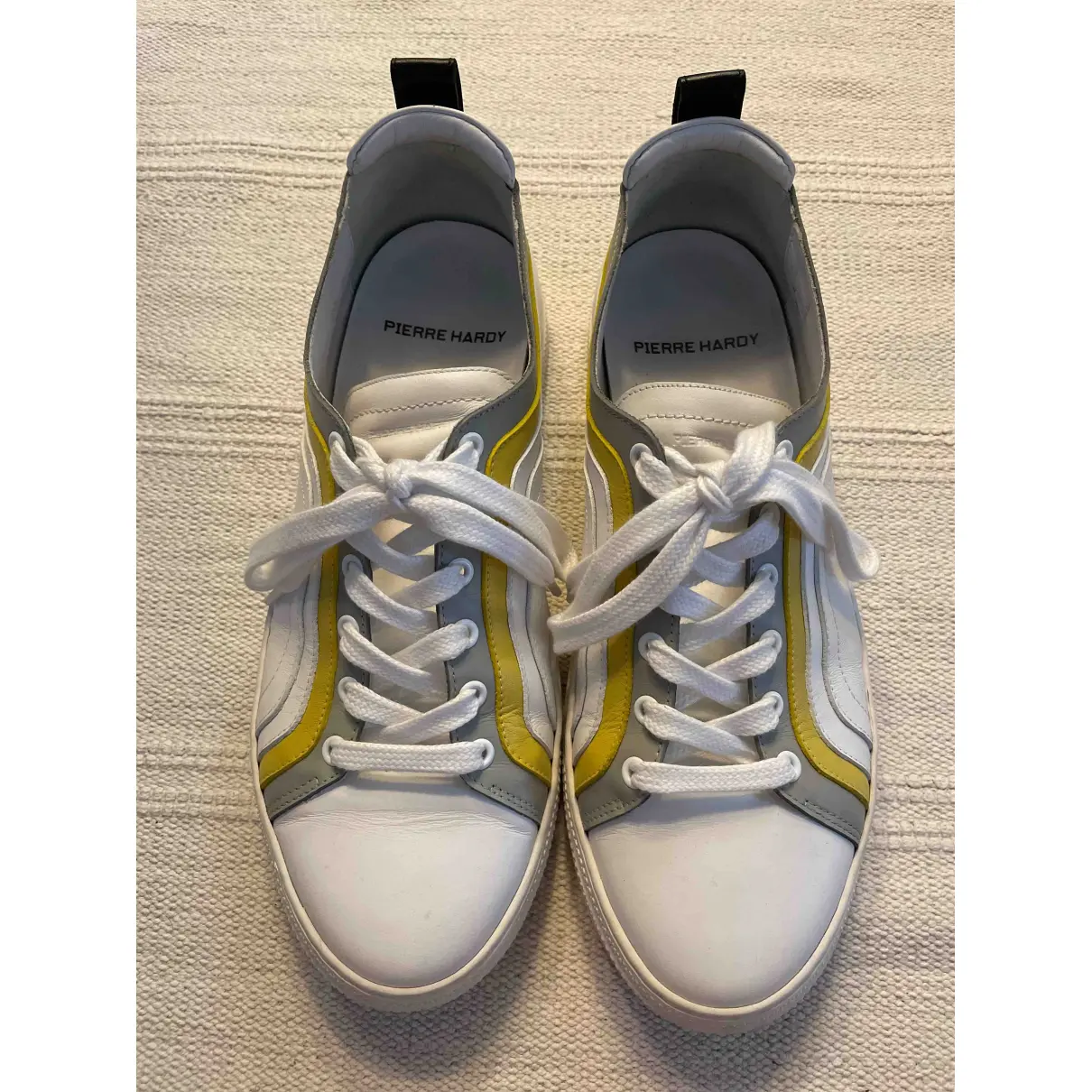 Buy Pierre Hardy Leather low trainers online