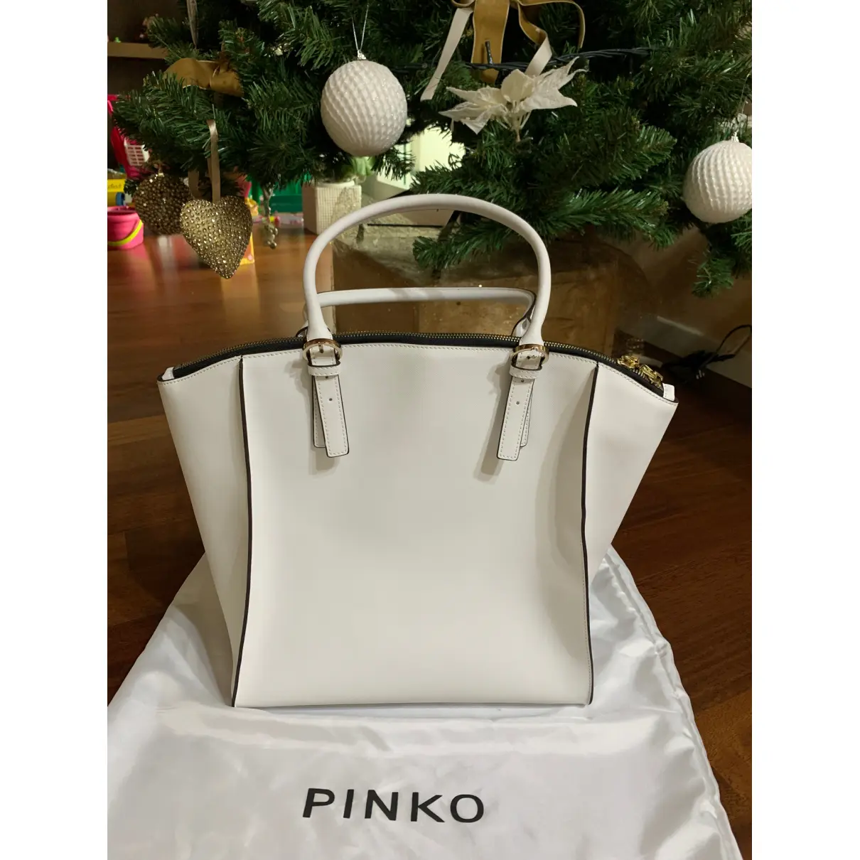 Buy Pinko Leather travel bag online