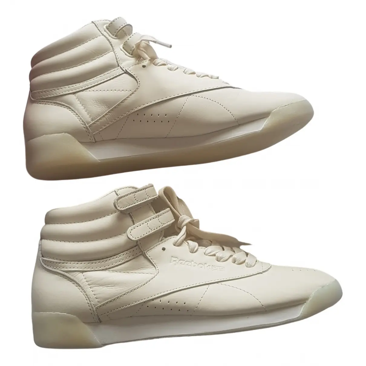 Leather trainers Reebok