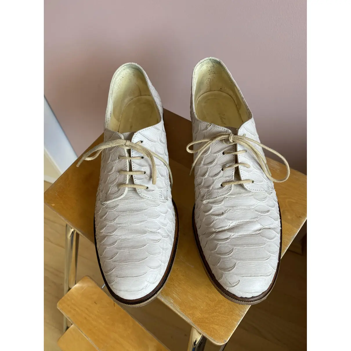 Buy Robert Clergerie Leather lace ups online