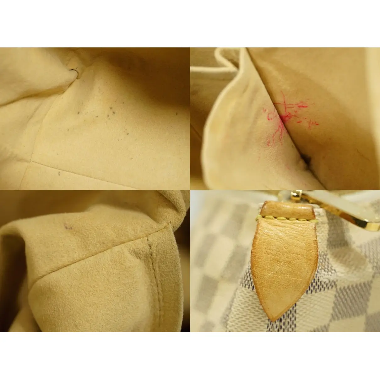 Saleya leather handbag Louis Vuitton