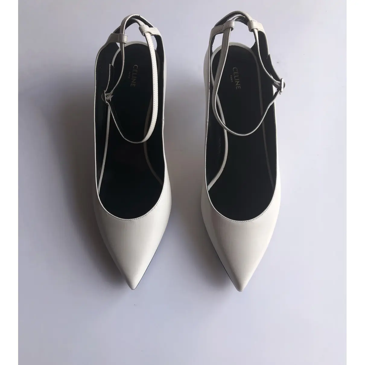 Buy Celine Sharp leather heels online
