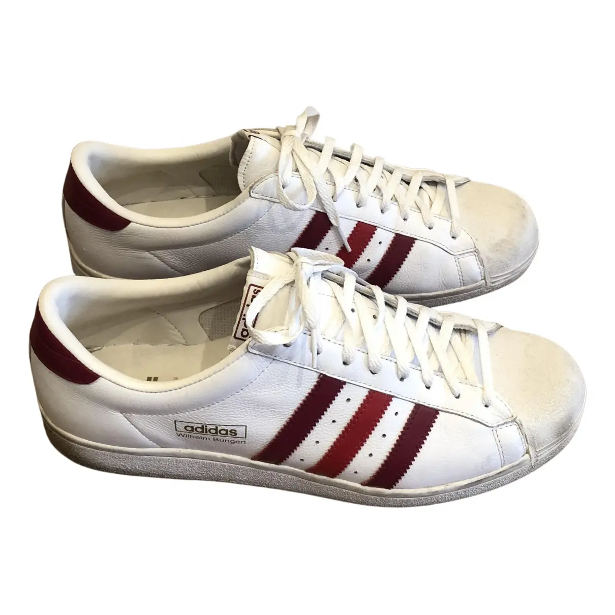 Superstar leather low trainers Adidas