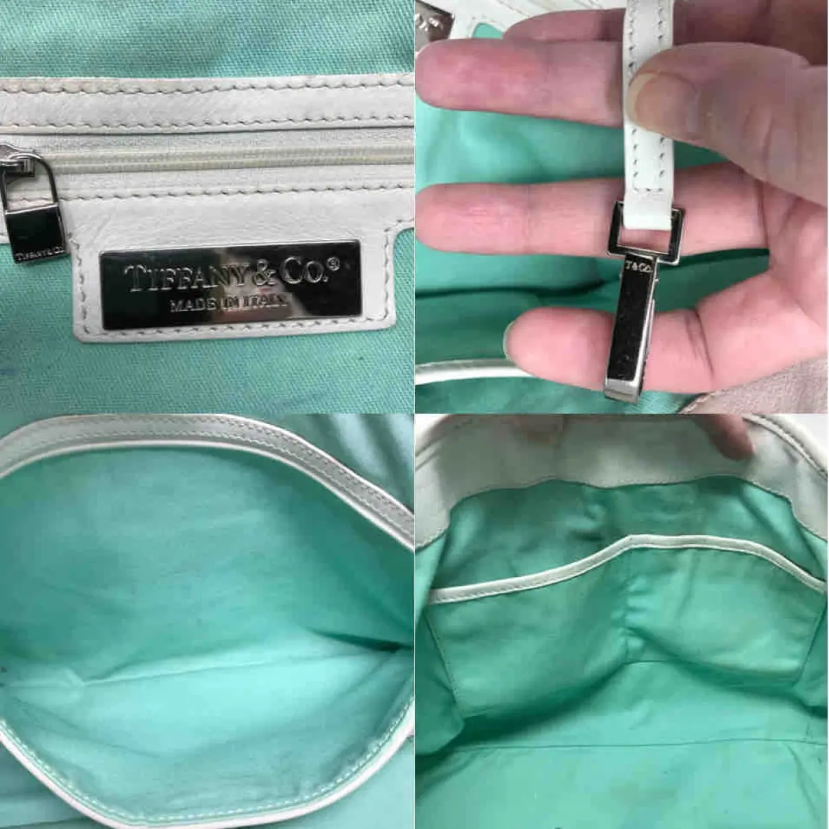 Leather tote Tiffany & Co