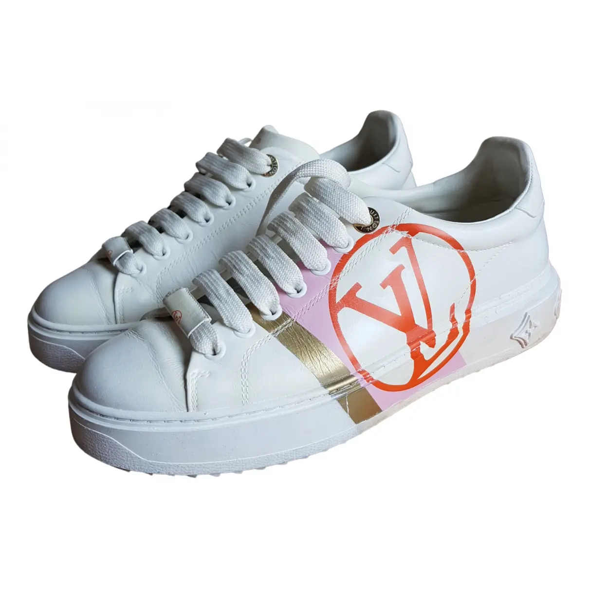 Time Out leather trainers Louis Vuitton