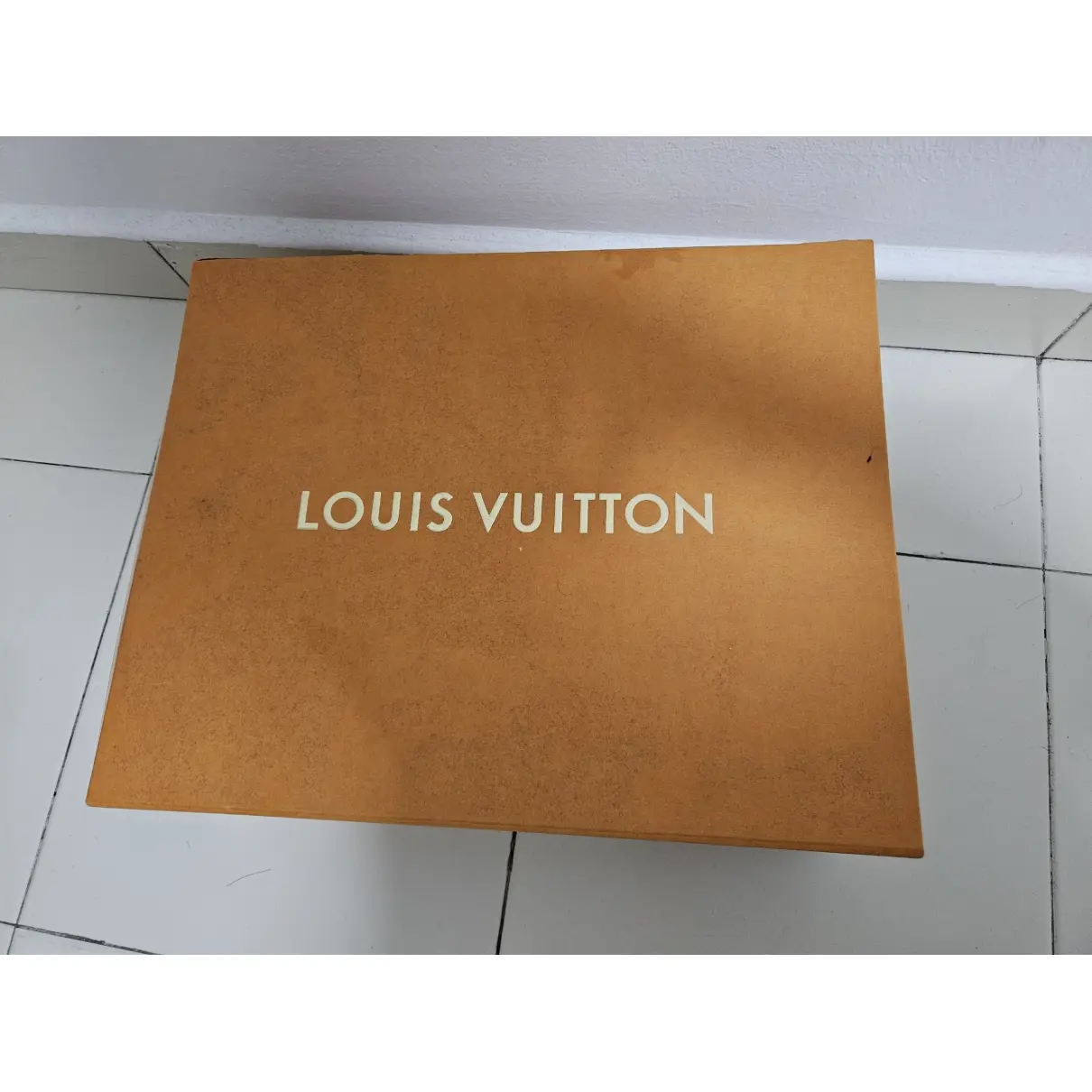 Trainer Sneaker Boot High leather high trainers Louis Vuitton