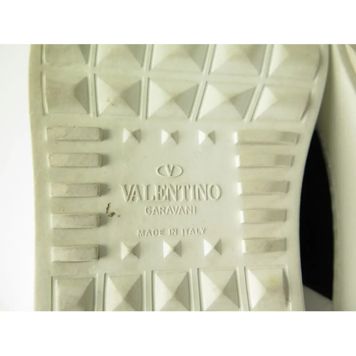 Leather trainers Valentino Garavani