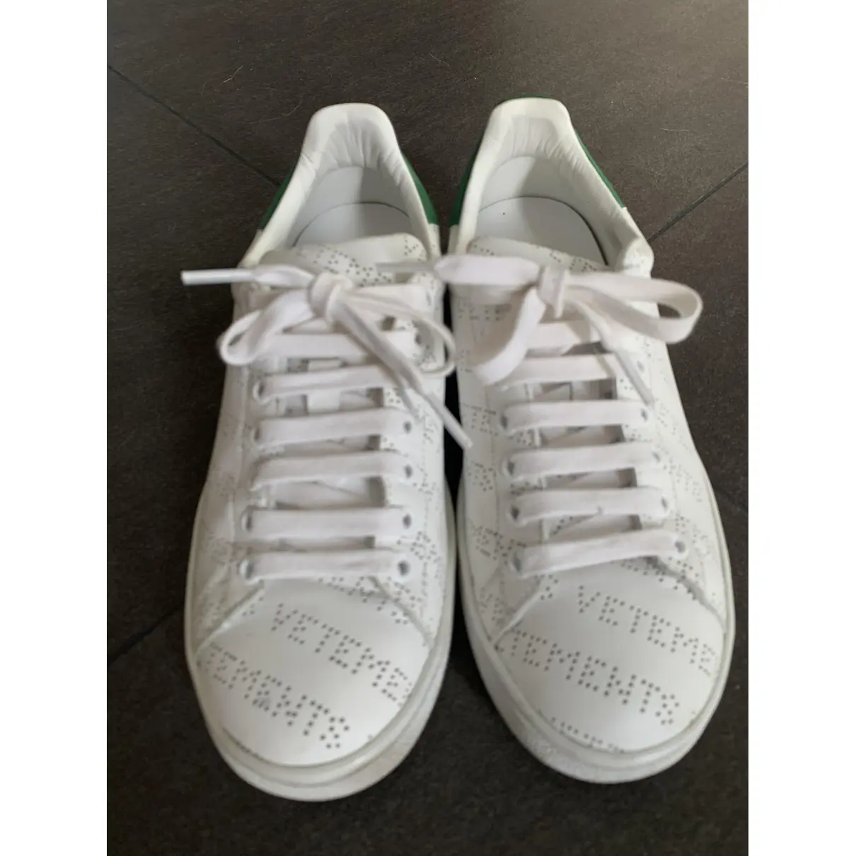 Buy Vetements Leather trainers online
