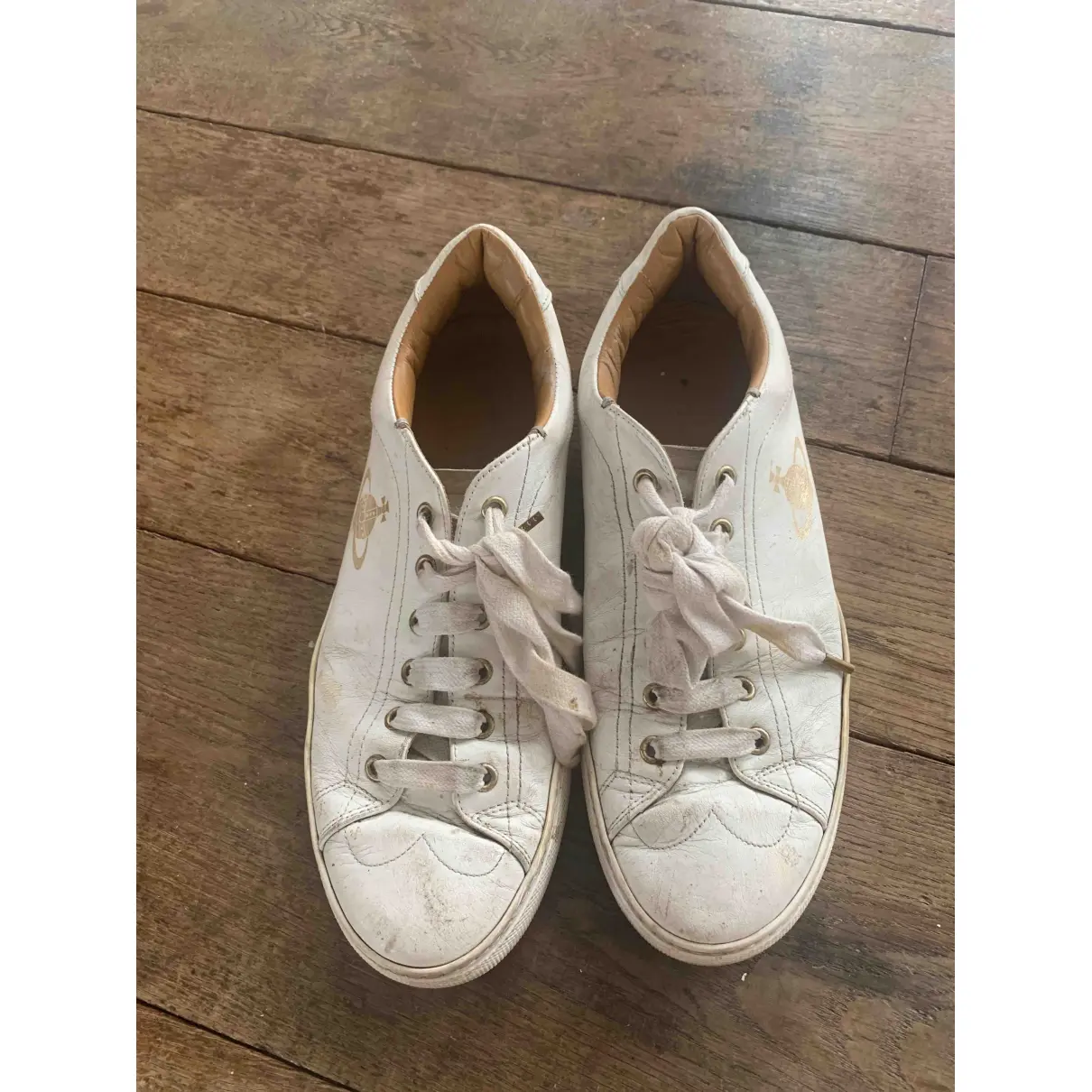 Buy Vivienne Westwood Leather trainers online