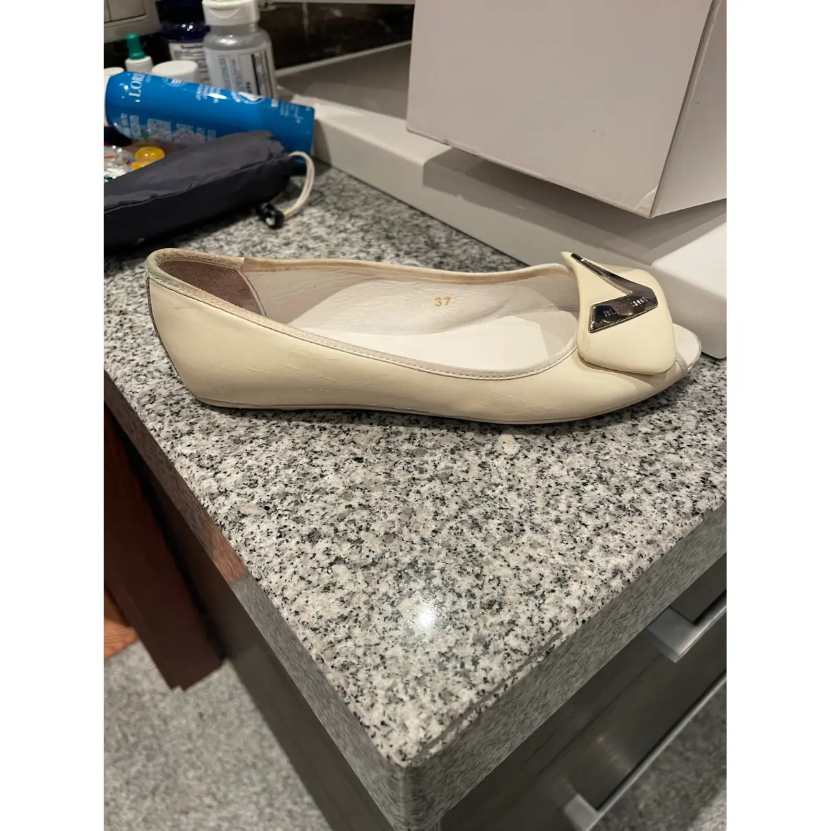 Buy Voile Blanche Leather ballet flats online