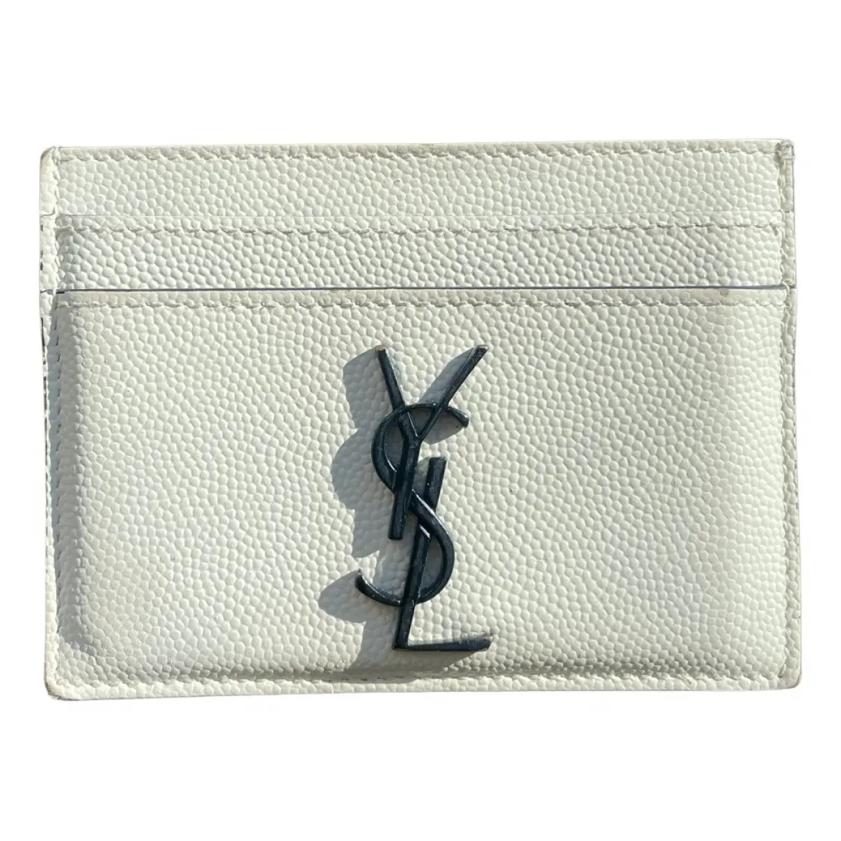 Leather card wallet Yves Saint Laurent