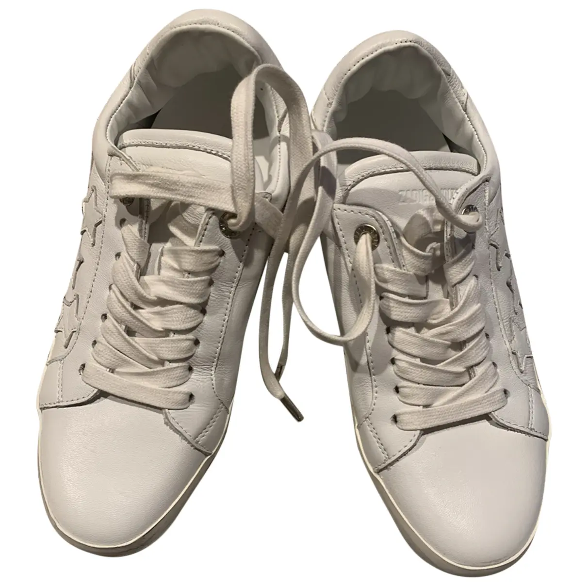 Zadig Stars leather trainers Zadig & Voltaire