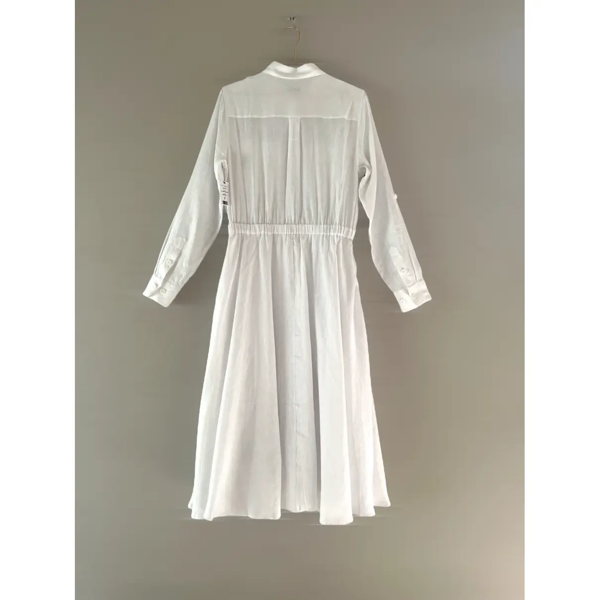 Buy Equipment Linen mid-length dress online