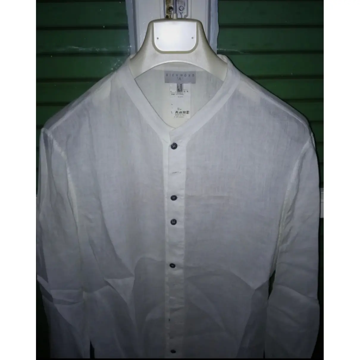 Linen shirt John Richmond - Vintage