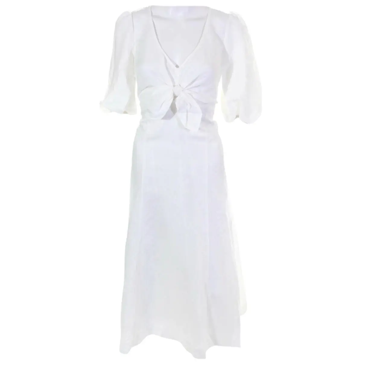 Linen mid-length dress PARKER NY