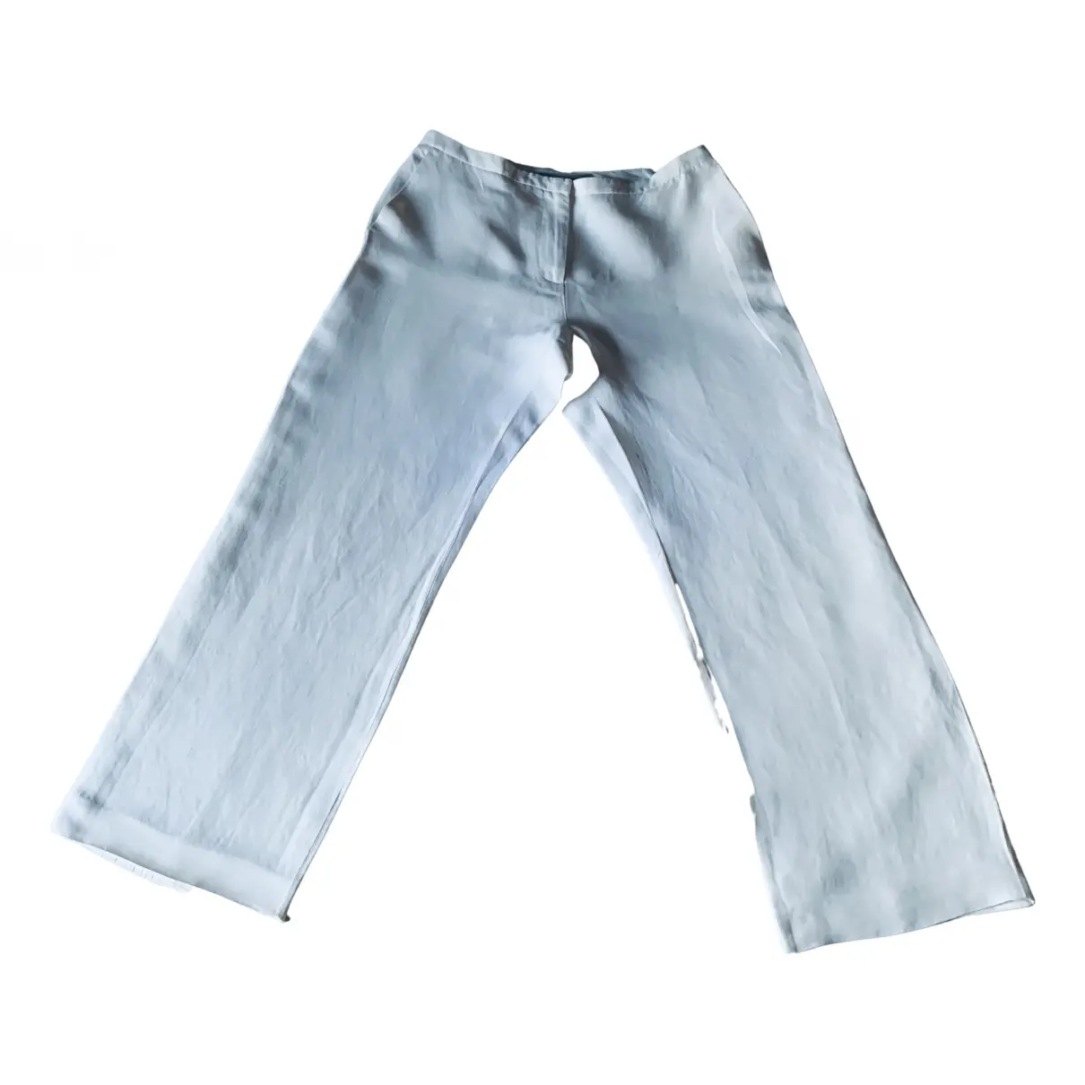 Linen straight pants PURIFICACION GARCIA