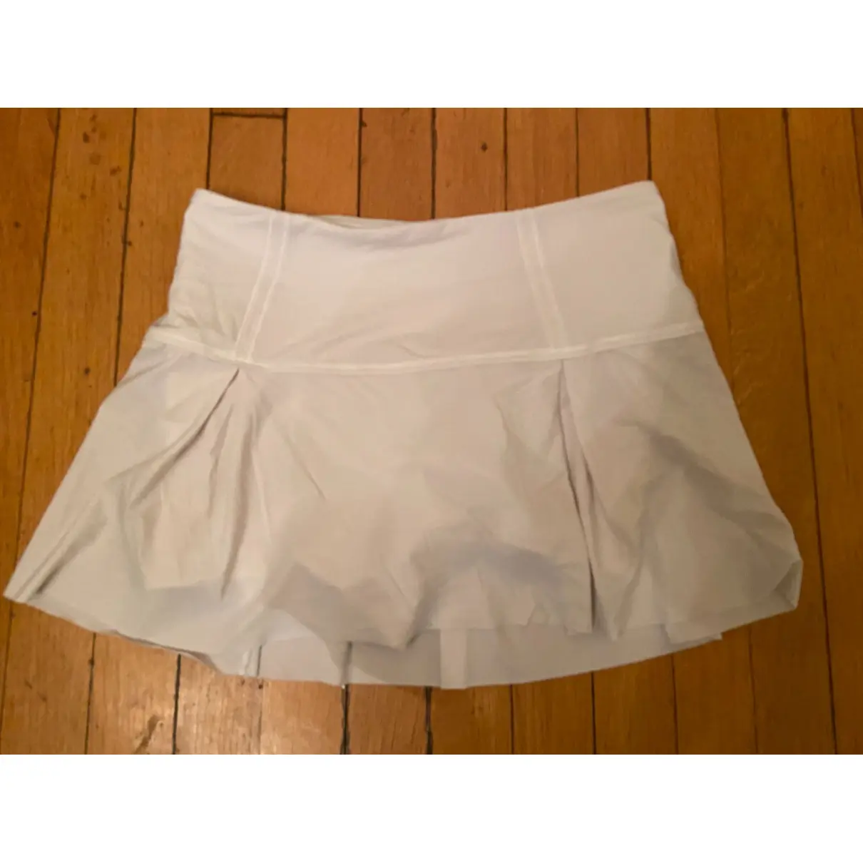 Skirt Lululemon White size 6 US in Not specified - 27247442
