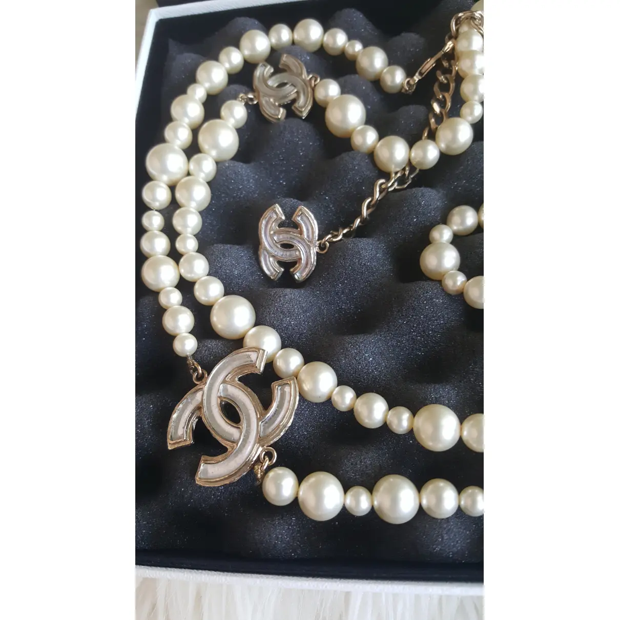Buy Chanel CC long necklace online