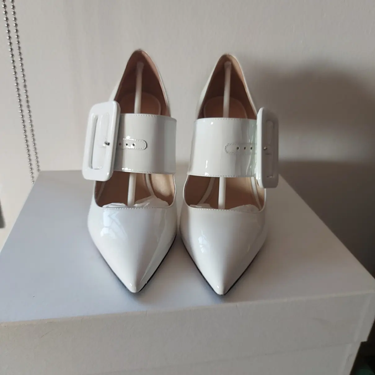 Buy Attico Patent leather heels online