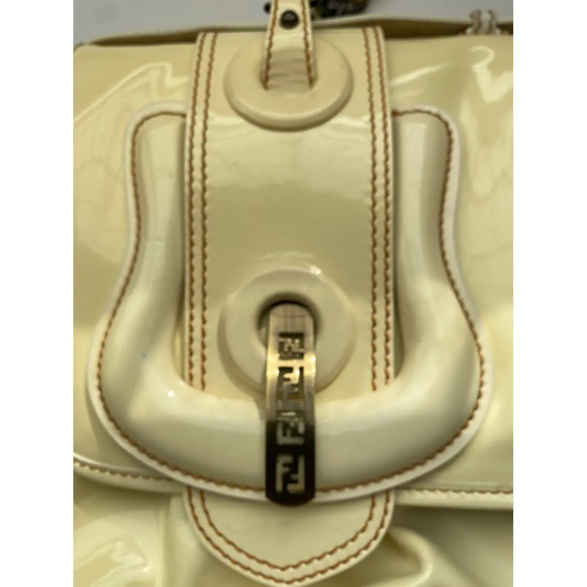 Bag patent leather handbag Fendi - Vintage