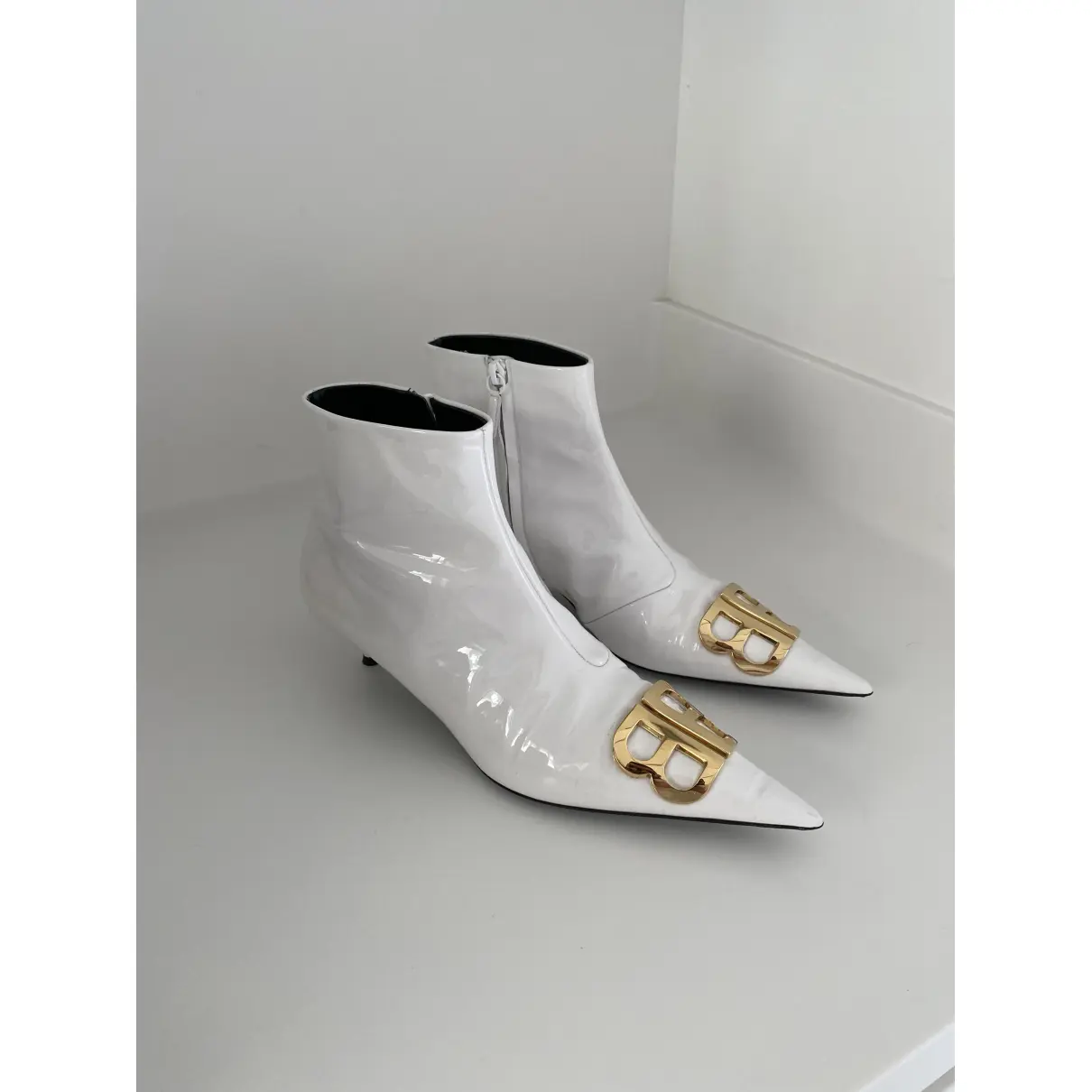 Buy Balenciaga Patent leather ankle boots online