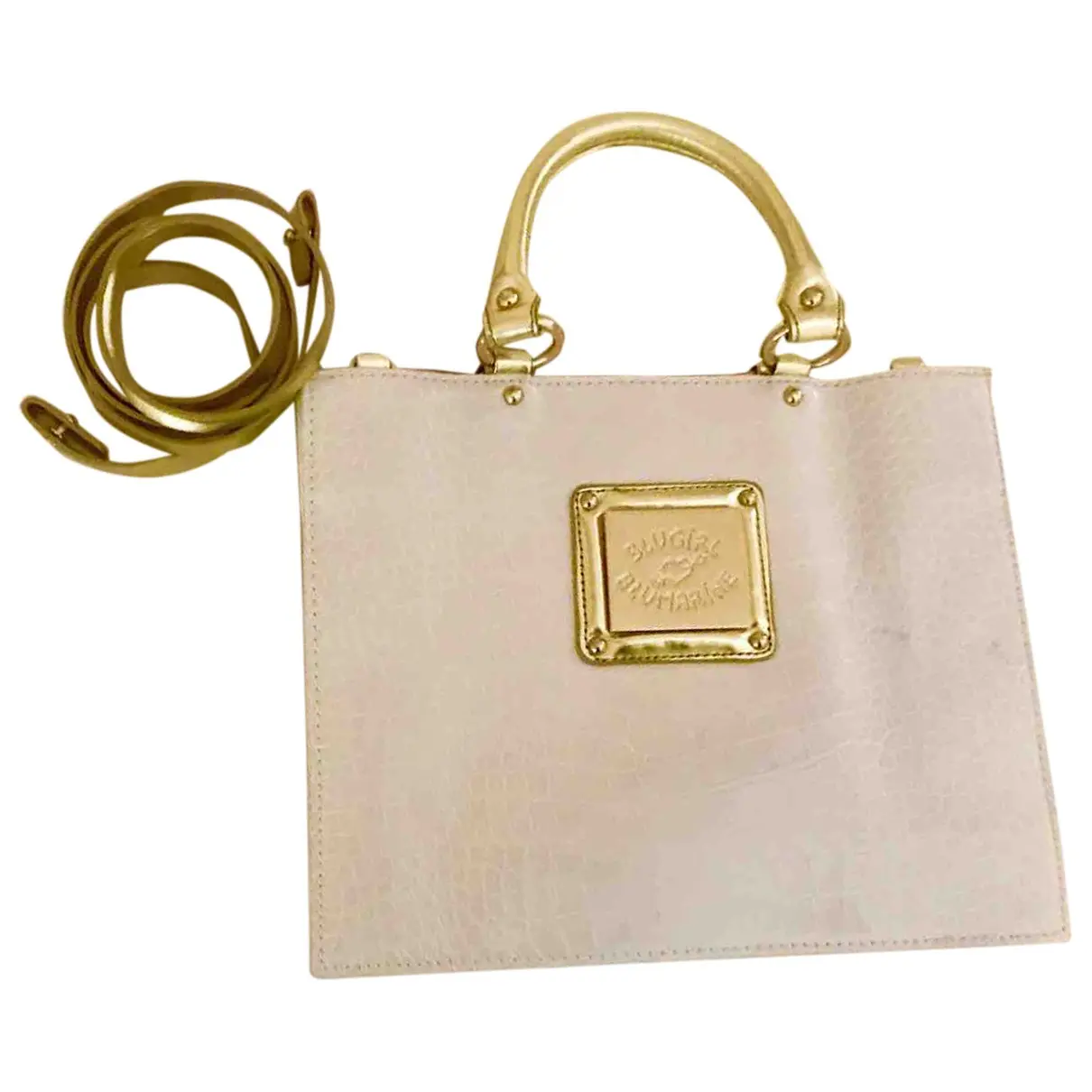 Patent leather handbag Blumarine
